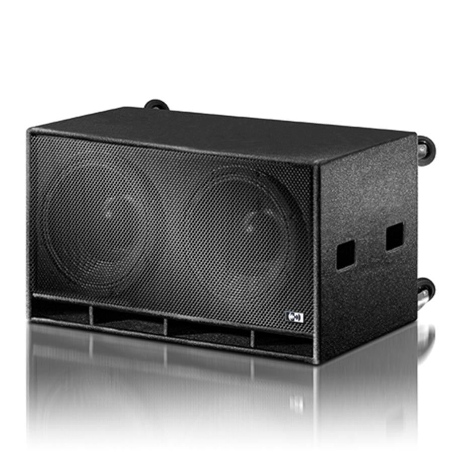 MONTARBO BX182A Subwoofer Attivo bass-reflex, 2 Woofer da 18" biamplificato 2300 Watts - TechSoundSystem.com