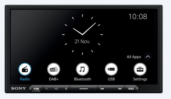 Sony XAV-AX4050 ANT Autoradio 2 DIN Apple Car Play e Android Auto wireless, Weblink - TechSoundSystem.com