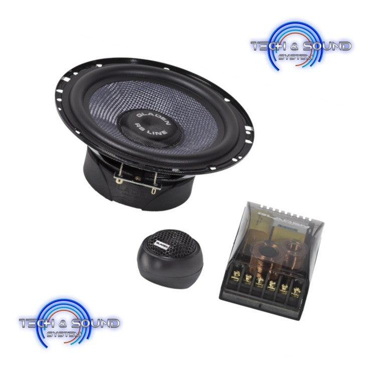 GLADEN RS 165 speed-G2 altoparlanti a 2 vie, woofer da 165mm, 2x 150/100 Watt, 3 Ohm - TechSoundSystem.com