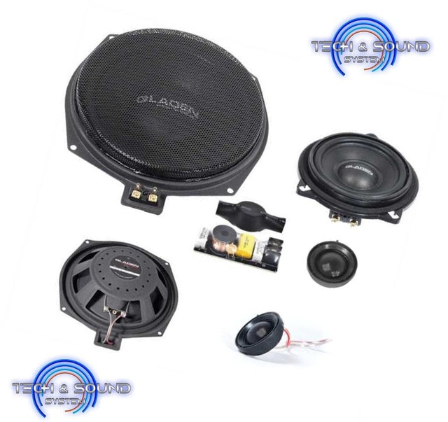 GLADEN ONE 201 BMW ALPHA kit altoparlanti 3 vie per BMW serie 1,3 e 5 series - TechSoundSystem.com