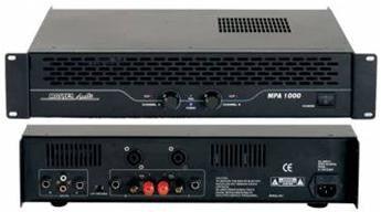 Master Audio MPA1000 Amplificatore professionale 2 canali 400W RMS su 4 Ohm - TechSoundSystem.com