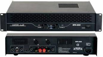 Master Audio MPA600 Amplificatore professionale 2 canali 250W RMS - TechSoundSystem.com