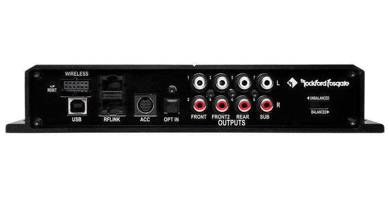 ROCKFORD FOSGATE 3SIXTY.3 GRAPHIC EQUALIZER 8-Channel Interactive Signal Processor w/ 248 Band Parametric EQ - TechSoundSystem.com