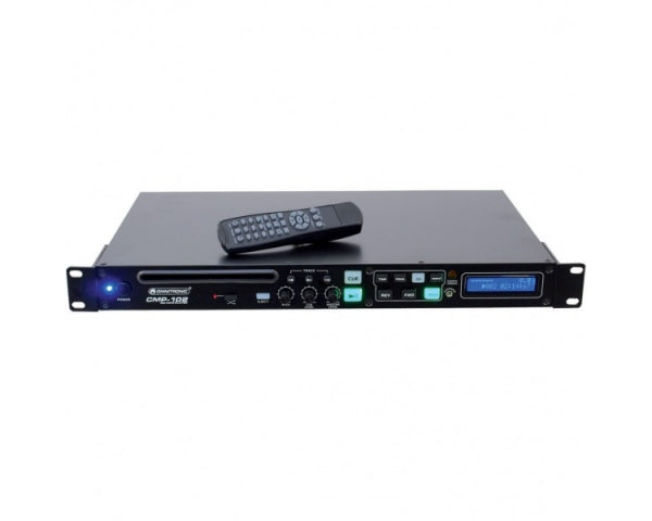 OMNITRONIC CMP-102 MKII CD/MP3 PLAYER RACK MOUNT 19" 1 UNITA' - TechSoundSystem.com