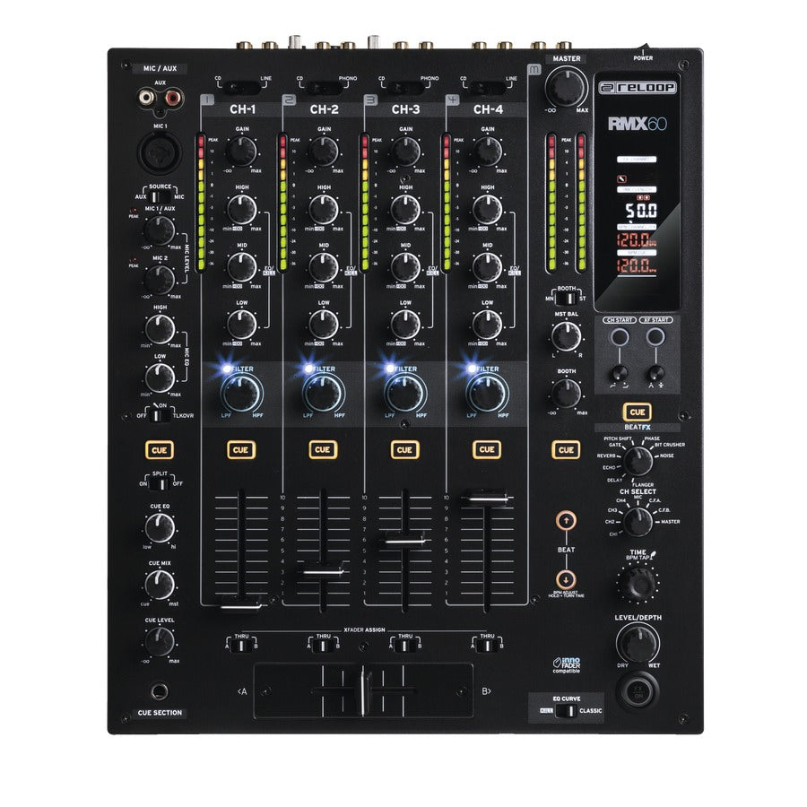 RELOOP RMX-60 DIGITAL MIXER PER DJ - TechSoundSystem.com