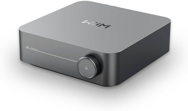 WiiM AMP Space Grey Amplificatore e streamer DLNA 2x100W, AirPlay 2, Bluetooth (bidirezionale) - TechSoundSystem.com