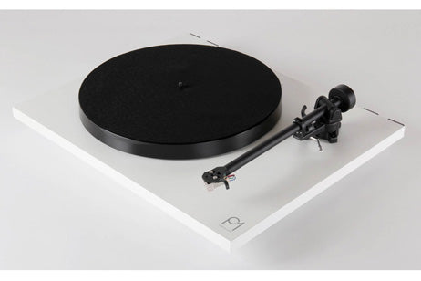 REGA Planar 1 PLUS BIANCO SATINATO Giradischi con braccio RB110 e testina Carbon, Phono box