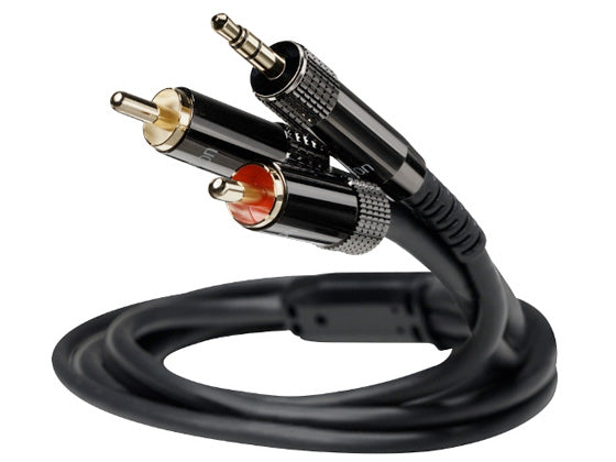 Ortofon 6NX-MPR30 M-RCA Cavo di segnaleMiniJack/RCA da 1,20MT Conduttori in rame puro 6N OFC