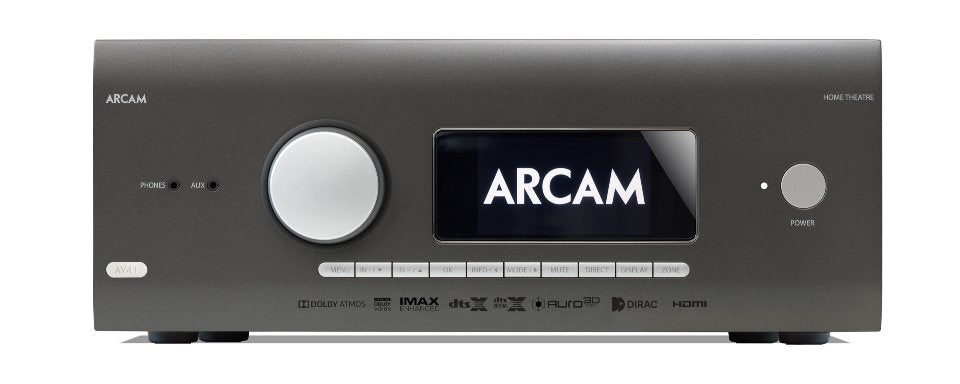 Arcam AV41 Preamplificatore e Processore audio/video 9.1.6. Dolby Atmos , HDMI 2.1 e 8K, Dirac Live - TechSoundSystem.com