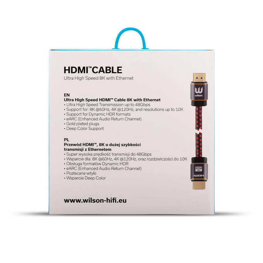 Wilson PREMIUM CABLE Cavo HDMI 8K ultraveloce con eARC - TechSoundSystem.com