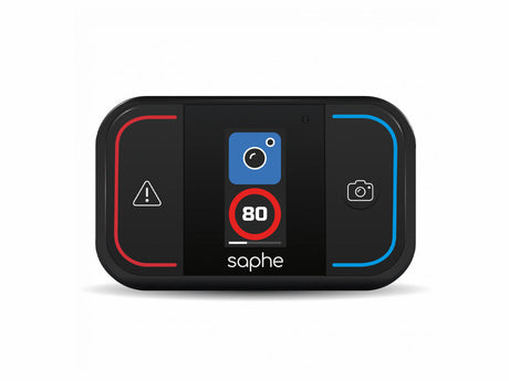 SAPHE DriveMini Dispositivo per segnalazioni autovelox fissi e mobili con display