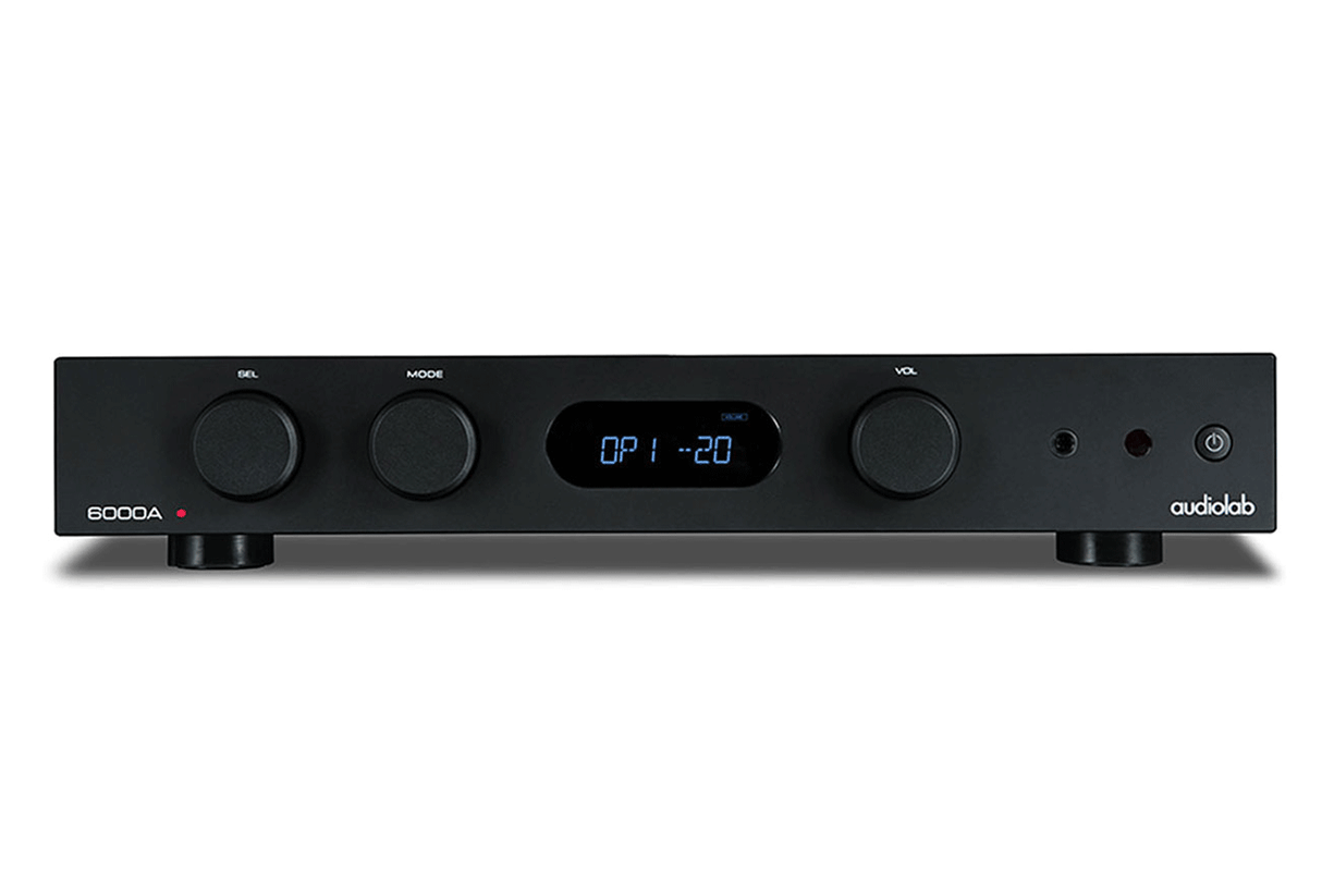 Audiolab 6000A Amplificatore integrato stereo DAC ESS Sabre32 ES9018K2M Reference - TechSoundSystem.com