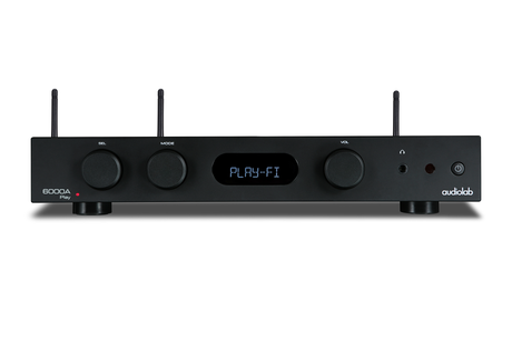 Audiolab 6000A Play Amplificatore integrato di rete wi-fi, DAC ESS Sabre32 ES9018K2M Reference - TechSoundSystem.com