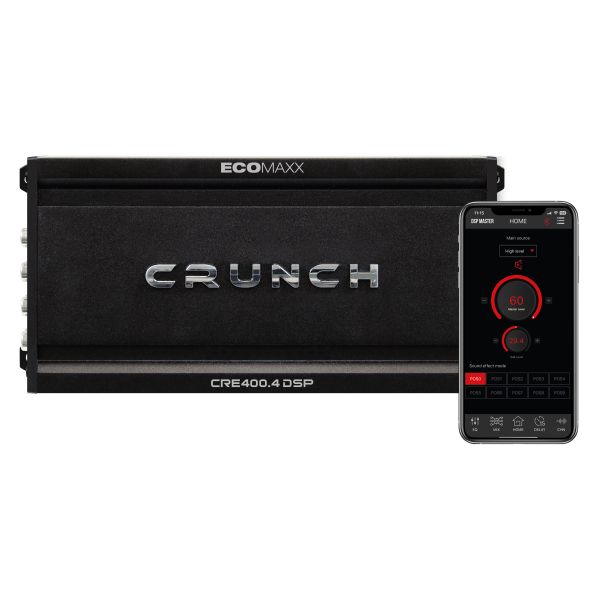 Crunch CRE400.4DSP-M1 Amplificatore 4 canali con DSP + CAVO AUDI, SEAT, SKODA e VW PLUG&PLAY