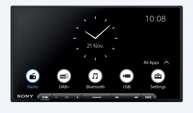 Sony XAV-AX6050ANT Autoradio 2 DIN con Apple Car Play Android Auto wireless, HDMI - TechSoundSystem.com