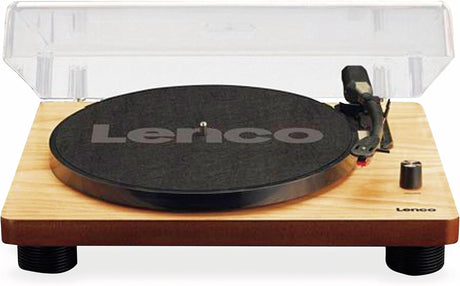 Lenco LS-50 Giradischi con Diffusori stereo incorporati , Uscita USB per PC riproduzione e registrazione