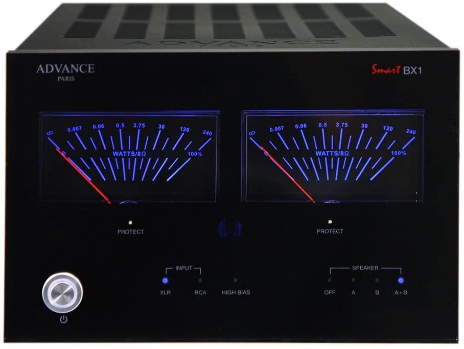 ADVANCE PARIS SMART BX1 BLACK Amplificatore stereo HIFI Classe A + AB 105W Audiophile - TechSoundSystem.com