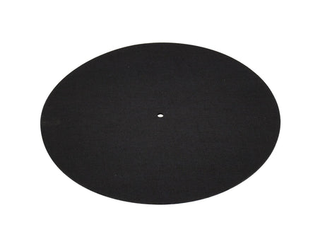 OMNITRONIC SLIPMAT BLACK PANNO ANTISTATICO PER GIRADISCHI COLORE NERO - TechSoundSystem.com