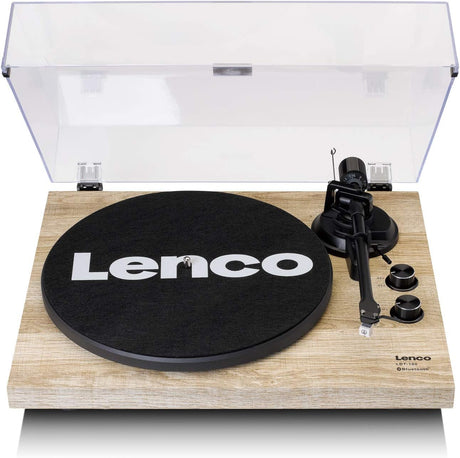 LENCO LBT-188 Giradischi slim con Bluetooth Piatto in alluminio da 300 mm ,Porta USB per connessione a PC