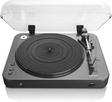 Lenco L-85 Giradischi con convertitore diretto in MP3 da vinile a USB, Preamplificatore stereo integrato - TechSoundSystem.com