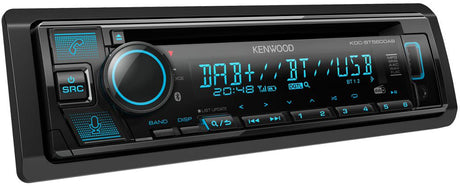 Kenwood KDC-BT560DAB Autoradio 1 DIN con CD/USB, radio DAB+, Bluetooth, Amazon Alexa - TechSoundSystem.com