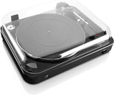 Lenco L-85 Giradischi con convertitore diretto in MP3 da vinile a USB, Preamplificatore stereo integrato - TechSoundSystem.com