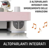 Lenco LS-50 Giradischi con Diffusori stereo incorporati , Uscita USB per PC riproduzione e registrazione - TechSoundSystem.com