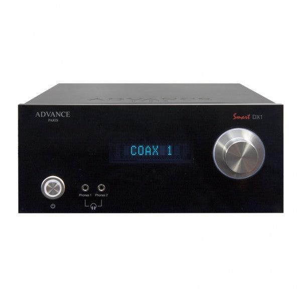 ADVANCE ACOUSTIC SMART DX1 BLACK convertitore DAC digitale/analogico e preamplificatore digitale - TechSoundSystem.com