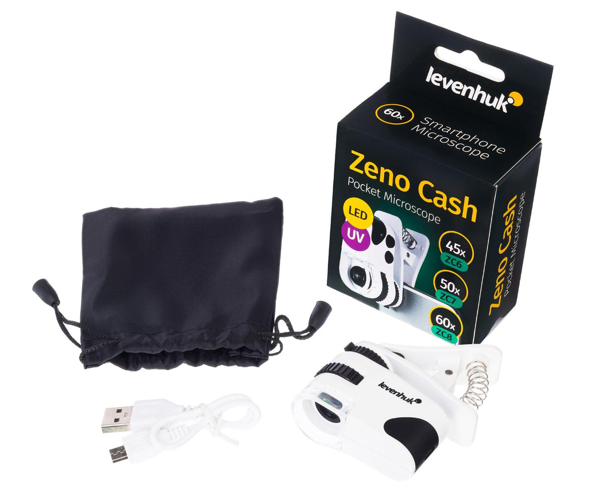 Microscopio tascabile Levenhuk Zeno Cash ZC8 - TechSoundSystem.com