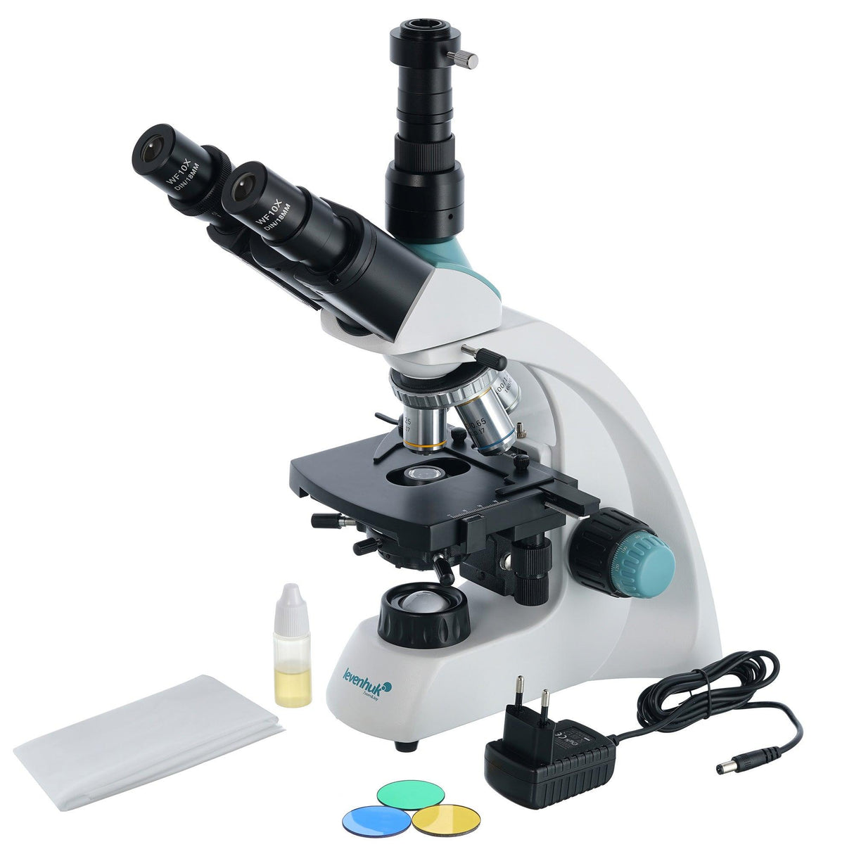 Microscopio digitale trinoculare Levenhuk D400T - TechSoundSystem.com