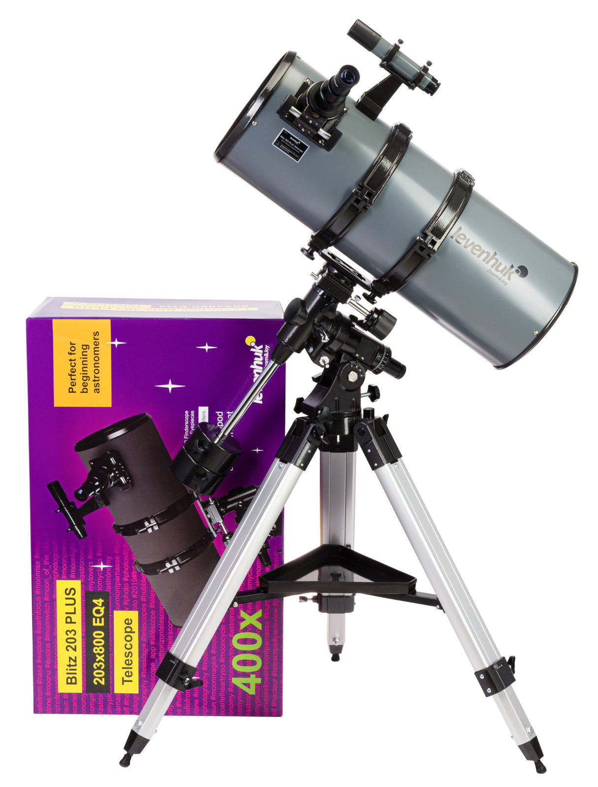 Telescopio Levenhuk Blitz 203 PLUS - TechSoundSystem.com