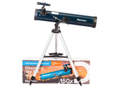 Telescopio Levenhuk Discovery Sky T76 con libro