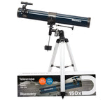 Telescopio Levenhuk Discovery Spark 769 EQ con libro