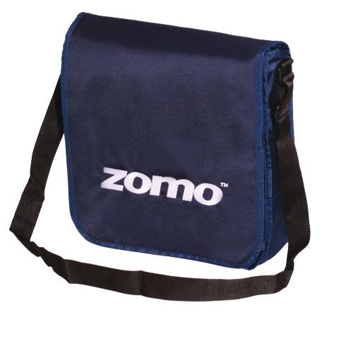 ZOMO BAG STREET 1 BORSA PER 35 VINILI CUSTODIA DISCHI IN VINILE NAVY WH COLORE DIVISA BLU MARINA MILITARE CON SCRITTA BIANCA - TechSoundSystem.com