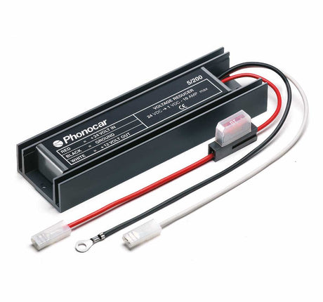 Phonocar 05200 Riduttore di tensione da 24V a 12V 10 Ampere - TechSoundSystem.com