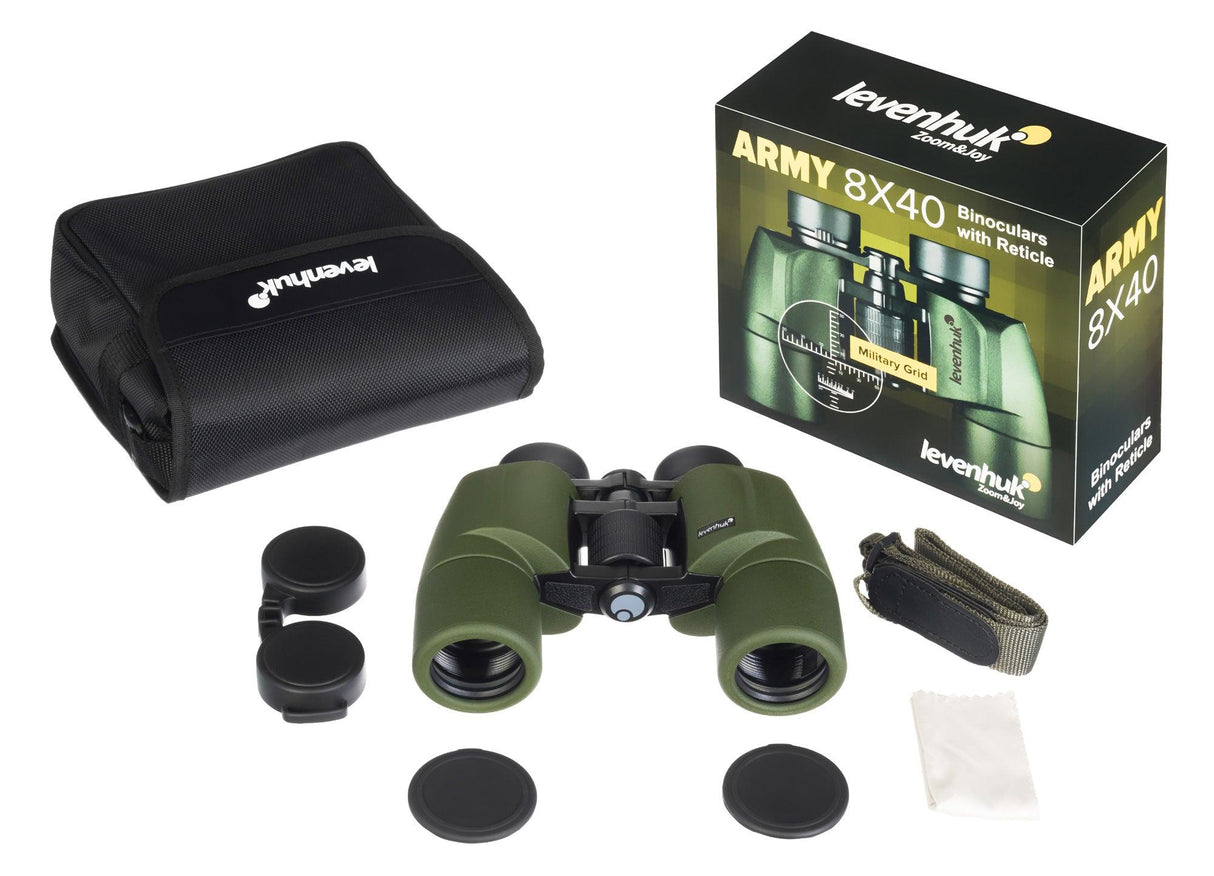 Binocolo con reticolo Levenhuk Army 8x40 - TechSoundSystem.com