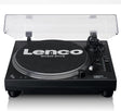 Lenco L-3818BK Giradischi a trazione diretta con uscita USB, Registrazione del disco in vinile tramite PC - TechSoundSystem.com