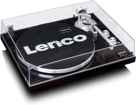 LENCO LBT-188 Giradischi slim con Bluetooth Piatto in alluminio da 300 mm ,Porta USB per connessione a PC