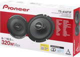 Pioneer TS-A1671F Diffusori per auto a 3 vie coassiali da 16,5 cm (320 W) - TechSoundSystem.com