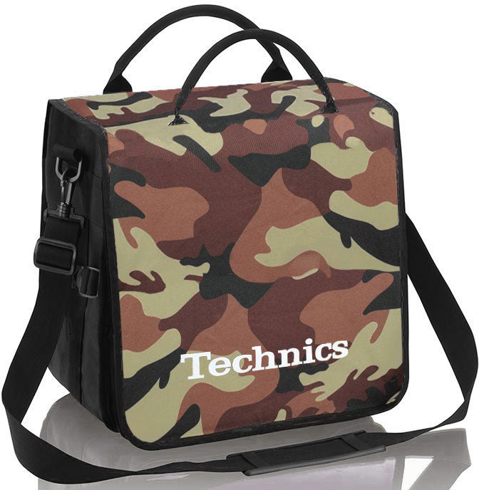 TECHNICS BACKBAG MIMETICA MARRONE VERDE OPACO - TechSoundSystem.com