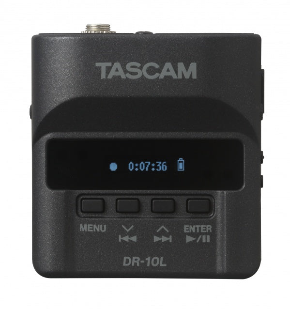 TASCAM DR10L REGISTRATORE AUDIO DIGITALE CON MICROFONO LAVALIER - TechSoundSystem.com