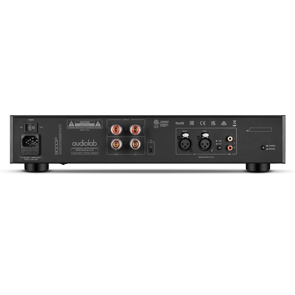 Audiolab 9000P Amplificatore di potenza stereo in classe AB , 100W x 2 su 8 ohm, 160W x 2 su 4 ohm - TechSoundSystem.com