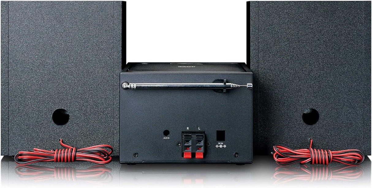 LENCO MC-250BK Micro HIFI con Smart Radio, lettore CD/USB, Internet, DAB+, Bluetooth® - TechSoundSystem.com