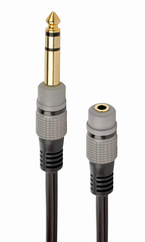 CABLEXPERT SPINA ADATTATORE AUDIO DA 6,35 MM A 3,5 MM - TechSoundSystem.com