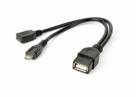 CABLEXPERT CAVO USB OTG AF A MICRO BM, 0.15 M - TechSoundSystem.com