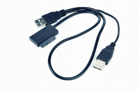 CABLEXPERT EXTERNAL USB TO SATA ADAPTER FOR SLIM SATA SSD, DVD - TechSoundSystem.com