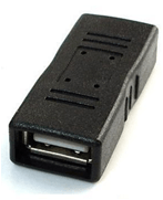 CABLEXPERT USB 2.0 COUPLER, BLACK - TechSoundSystem.com