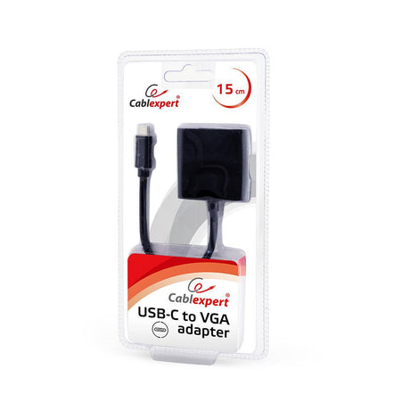 CABLEXPERT USB-C MASCHIO AD ADATTATORE FEMMINILE VGA - TechSoundSystem.com