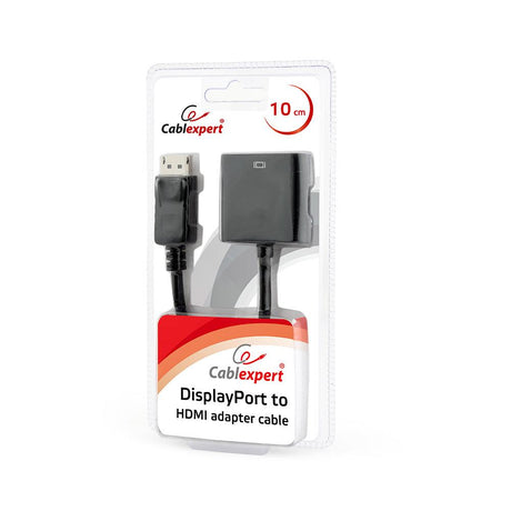 CABLEXPERT DISPLAYPORT TO HDMI ADAPTER CABLE, BLACK, BLISTER - TechSoundSystem.com