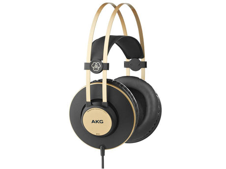 AKG K92 CUFFIA MONITOR OVER EAR CHIUSA NERA E ORO - TechSoundSystem.com